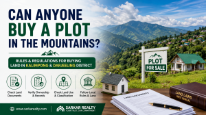 buy a plot in the mountains