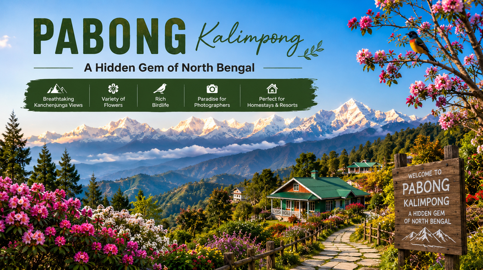 Pabong-Kanchenjunga-view